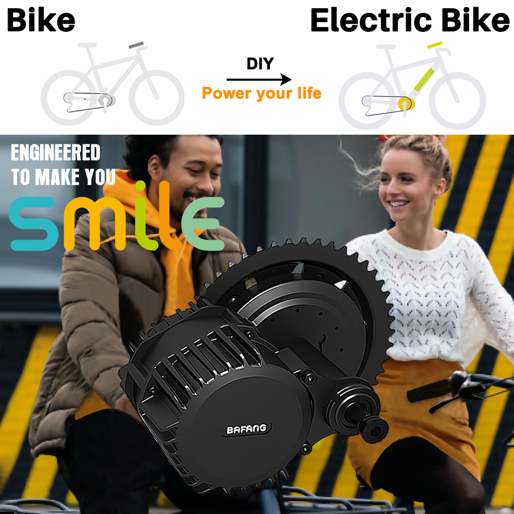 Kits de conversion de vélo éle - Mid Drive Conversion Kit 1000W avis et prix